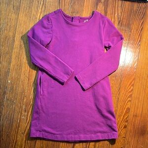 Primary 6-7 Long Sleeve Cozy Tunic Dress